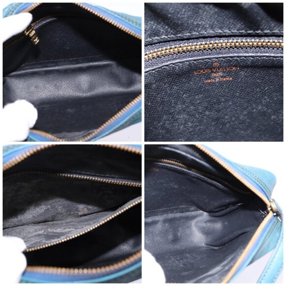 LOUIS VUITTON Epi Trocadero 23 Shoulder Bag Blue - Picture 15 of 16